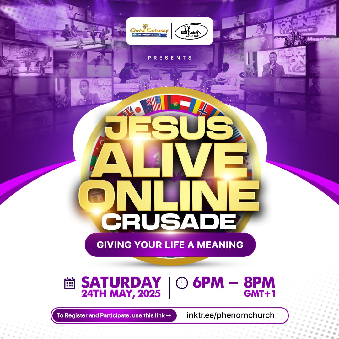 Jesus Alive Online Crusade Banner